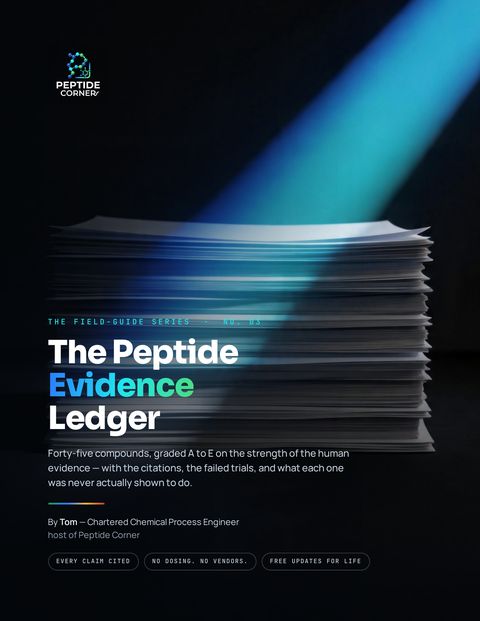 The Peptide Evidence Ledger