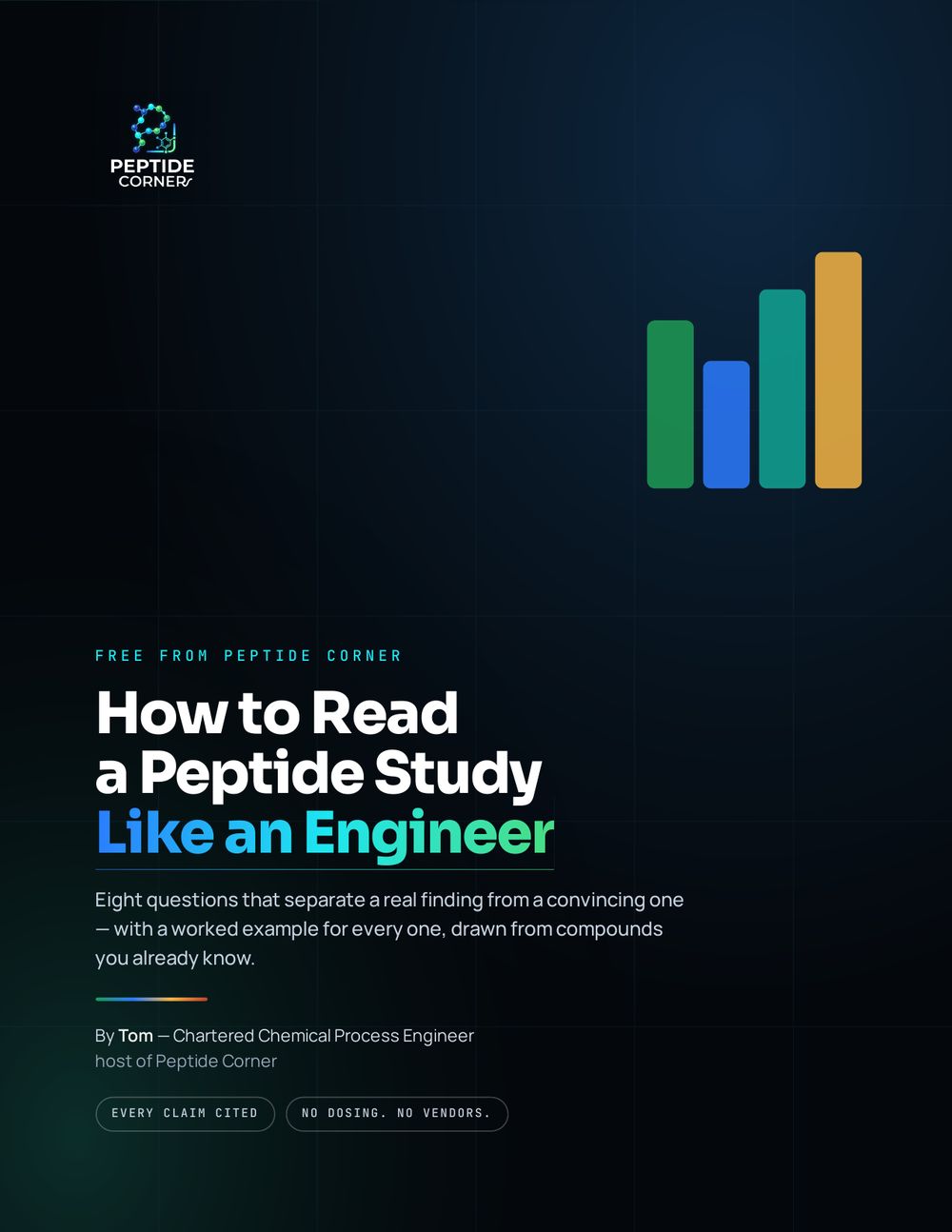 How to Read a Peptide Study Like an Engineer